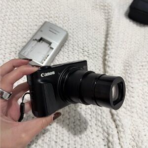 Canon Sleek Black Digital Camera